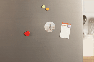 Des magnets photo ronds à personnaliser selon vos envies