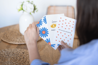 Carte je pense à toi