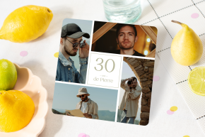 Carte anniversaire 30 ans