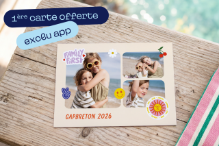 Une carte &nbsp;
offerte !