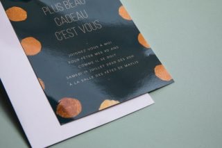 Papier satiné pelliculé