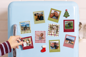 Magnet photo famille