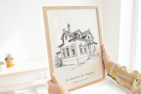Affiche maison