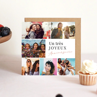 Découvrez nos cartes anniversaire