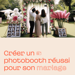 Créer un photobooth réussi pour son mariage