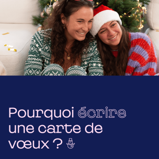 Pourquoi écrire une carte de vœux ?