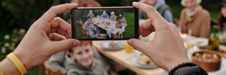 photo de famille téléphone