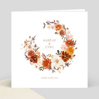ambiance mariage champetre blush terracota