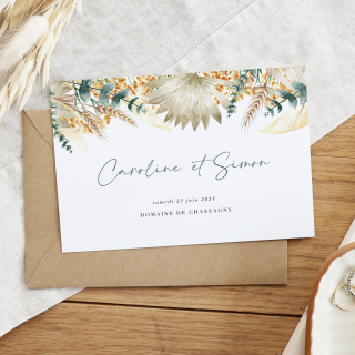 Faire-part de mariage