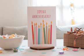 Carte anniversaire enfant