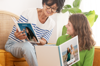  L'album photo rigide est disponible en 3 formats