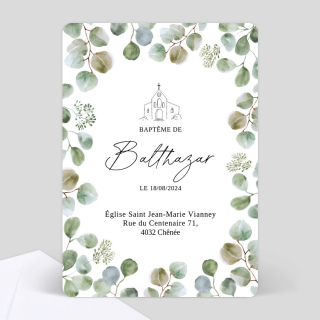 faire part bapteme temoignage