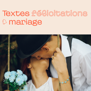 Texte félicitations mariage