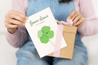 Carte bonne chance