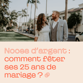 Noces d’argent : comment fêter ses 25 ans de mariage ?