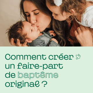 Créer un faire-part de baptême original