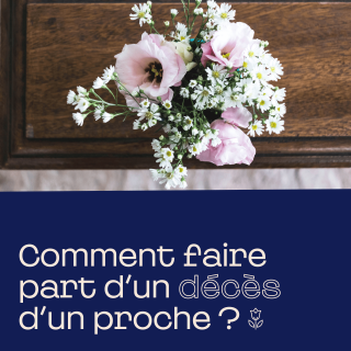 Comment faire part d’un décès ?