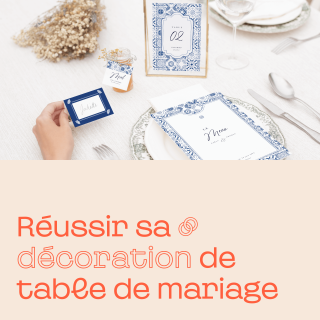 Réussir sa décoration de table de mariage