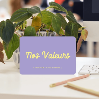 carte valeurs d'entreprise