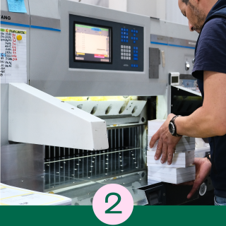 Calage dans la machine