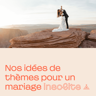 Nos idées de thème pour un mariage insolite