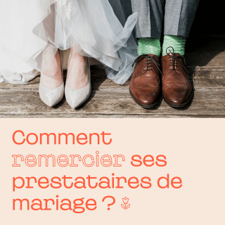 remercier ses prestataires