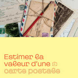 valeur carte postale