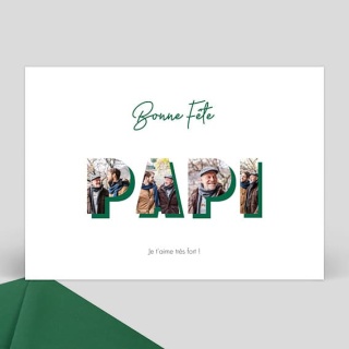 Carte fête des grands pères