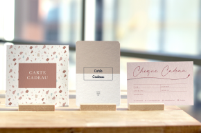 Carte cadeau personnalisée