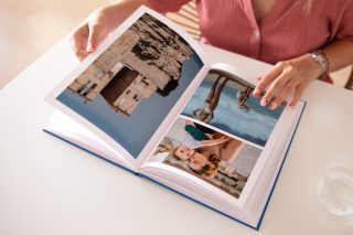 Album tissu : choisissez aussi le papier intérieur