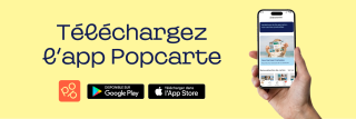 Téléchargez l'app Popcarte