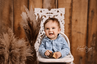 shooting bébé chaise haute