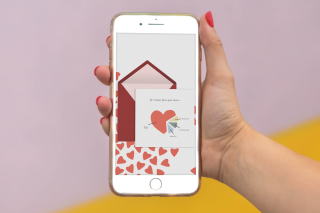 Carte virtuelle Saint-Valentin