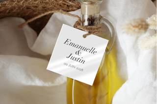 Nos étiquettes de mariage