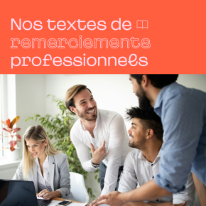 Exemple de remerciements professionnels