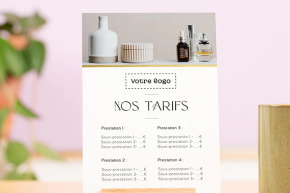 Affichage prix