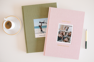 Album photo couverture tissu