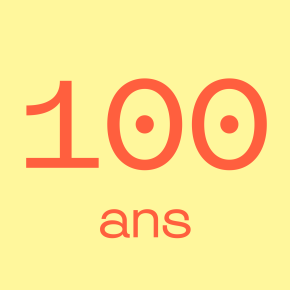 Invitation anniversaire 100 ans