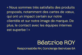 témoignage concierge services SA