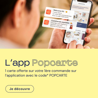 L'application Popcarte