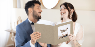 Le livre d'or, le jour du mariage