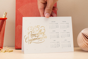 Carte calendrier 