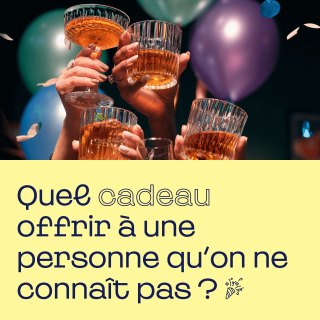 Quel cadeau offrir à une personne qu’on ne connaît pas ?