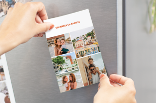 Magnet photo rectangle à l’unité