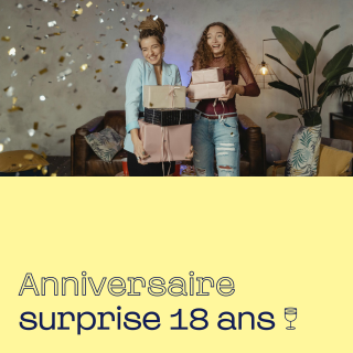 Anniversaire surprise 18 ans