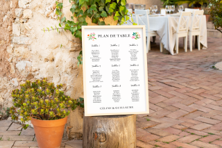 Plan de table mariage