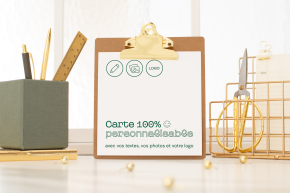 Carte 100% personnalisable