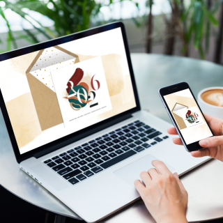 carte de vœux entreprise virtuelle