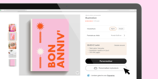 Depuis la fiche produit, cliquez sur 