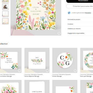 faire part mariage collection